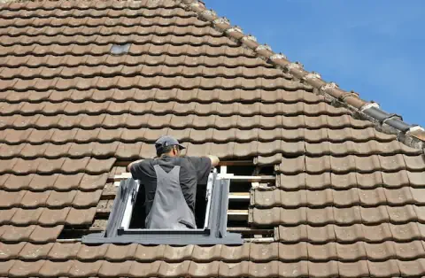 Pose de velux - Wisembach